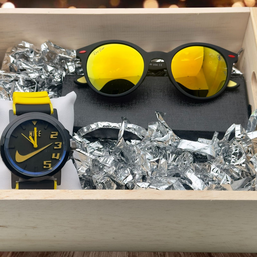Combo reloj Nike y gafas  Set deportivo de lujo | LuxorMoments