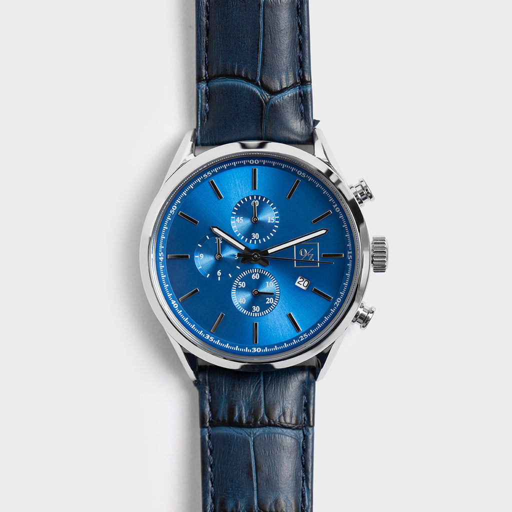 Reloj de Lujo Monaco – Cronógrafo con Correa de Cuero Premium