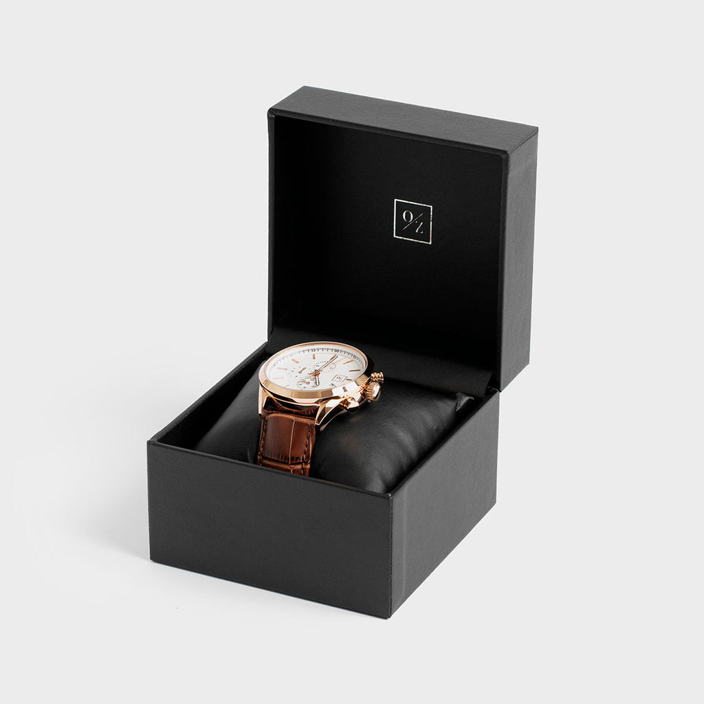 Reloj de Lujo Monaco – Cronógrafo con Correa de Cuero Premium