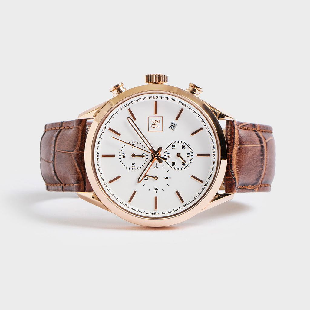 Reloj de Lujo Monaco – Cronógrafo con Correa de Cuero Premium
