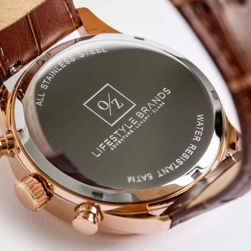 Reloj de Lujo Monaco – Cronógrafo con Correa de Cuero Premium