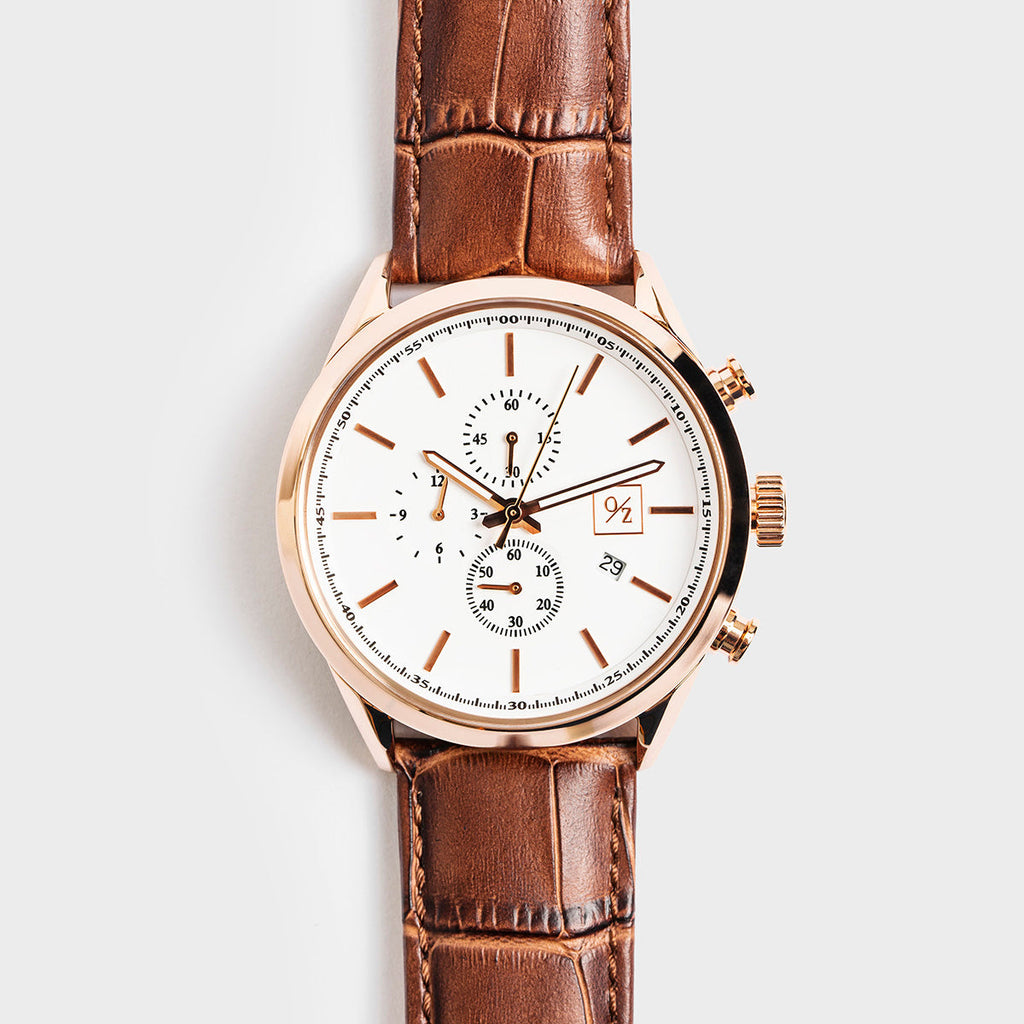 Reloj de Lujo Monaco – Cronógrafo con Correa de Cuero Premium