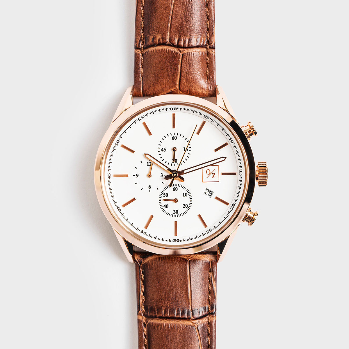 Reloj de Lujo Monaco – Cronógrafo con Correa de Cuero Premium