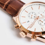 Reloj de Lujo Monaco – Cronógrafo con Correa de Cuero Premium