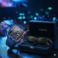 Reloj Curren 8442 + Gafas Wayfarer